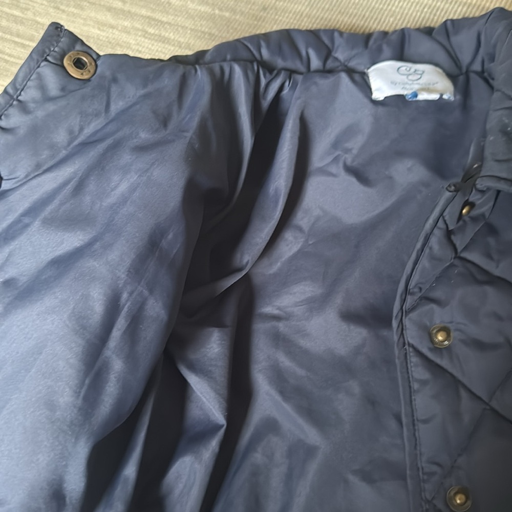 CZ by Carolina Zapf EUC Like New Unisex Quilted Jacket Snap Closure - Picture 4 of 6